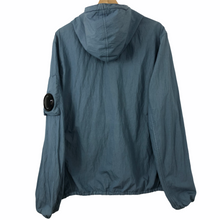 Load image into Gallery viewer, C.P Company Light Blue Arm Viewer Lens Hooded Jacket - 52 PTP 22.5&quot;
