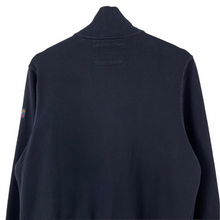 Load image into Gallery viewer, Paul and Shark Navy Full Zip Up Track Top - Large (L) PTP 21&quot;
