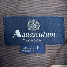 Load image into Gallery viewer, Aquascutum Block Check Short Sleeved Shirt - Medium (M) PTP 21&quot;
