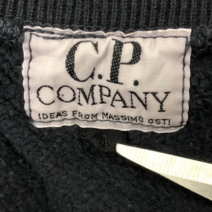 Vintage C.P Company Ideas From Massimo Osti Boat Neck Logo Sweater - 4 PTP 26.5"