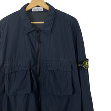 Load image into Gallery viewer, Stone Island Dk Navy Double Pocket Overshirt - Double Extra Large (XXL) PTP 26.25&quot;
