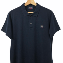 Load image into Gallery viewer, Paul and Shark Navy Short Sleeved Polo - Large (L) PTP 20.5&quot;
