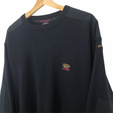 Load image into Gallery viewer, Vintage Paul and Shark Dark Navy Bretagne Sweater - Large (L) PTP 25&quot;
