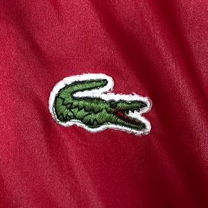 Vintage Red Lacoste Izod Half Zip Cagoule - Extra Large (XL) PTP 28"