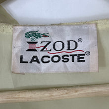 Load image into Gallery viewer, Vintage Pastel Yellow Lacoste Izod Half Zip Cagoule - Extra Large (XL) PTP 26.75&quot;
