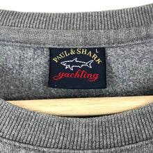 Load image into Gallery viewer, Paul and Shark Grey Crew Neck Sweater - Large (L) PTP 20.5&quot;
