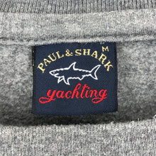 Load image into Gallery viewer, Paul and Shark Grey Crew Neck Sweater - Medium (M) PTP 21.5&quot;
