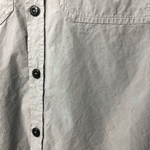 Load image into Gallery viewer, Stone Island Grey Button Up Lightweight Overshirt - Large (L) PTP 20&quot;
