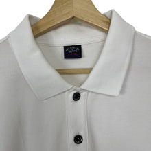 Load image into Gallery viewer, Paul and Shark White Short Sleeved Polo - Extra Large (XL) PTP 21.75&quot;
