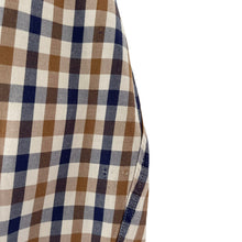 Load image into Gallery viewer, Aquascutum House Check Long Sleeved Shirt - Medium (M) PTP 20&quot;
