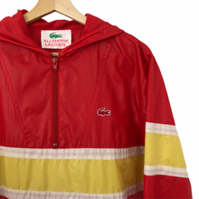 Load image into Gallery viewer, Vintage Lacoste Red Half Zip Cagoule - Large (L) PTP 22.5&quot;
