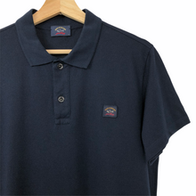 Load image into Gallery viewer, Paul and Shark Navy Short Sleeved Polo - Large (L) PTP 20.5&quot;
