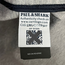 Load image into Gallery viewer, Paul and Shark Navy Hooded Fleece Jacket - Extra Large (XL) PTP 24&quot;
