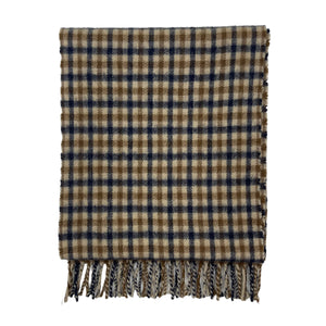 Aquascutum Classic House Check Pure Lambswool Scarf - One Size Fits All