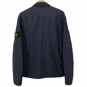 Stone Island Purple Zip Up Overshirt - Large (L) PTP 20.5"