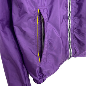 Paul and Shark Purple Hooded Logo Jacket - Large (L) PTP 21.5"