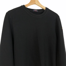 Load image into Gallery viewer, Paul and Shark Black Crew Neck Sweater - Medium (M) PTP 20.5&quot;
