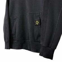 Load image into Gallery viewer, Ma.Strum Navy Crew Neck Sweater - Small (S) PTP 20.75&quot;
