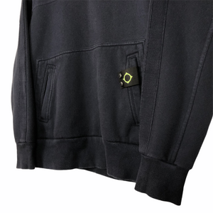 Ma.Strum Navy Crew Neck Sweater - Small (S) PTP 20.75"