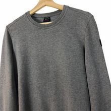 Load image into Gallery viewer, Paul and Shark Grey Crew Neck Sweater - Large (L) PTP 20.5&quot;
