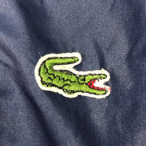 Vintage Navy Lacoste Izod Half Zip Cagoule - Large (L) PTP 25.25"