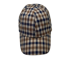 Aquascutum House Check Adjustable Cap  - One Size Fits All