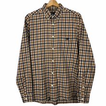 Load image into Gallery viewer, Aquascutum House Check Long Sleeved Shirt - Large (L) PTP 22&quot;
