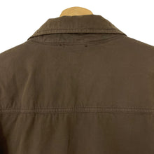 Load image into Gallery viewer, C.P Company Brown Full Zip Pocket Lens Overshirt - Double Extra Large (XXL) PTP 23&quot;
