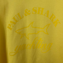 Load image into Gallery viewer, Paul and Shark Yellow Short Sleeved Logo T-Shirt - Extra Large (XL) PTP 24.25&quot;
