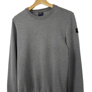 Paul and Shark Grey Crew Neck Sweater - Large (L) PTP 20"