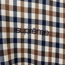 Aquascutum x Supreme House Check Long Sleeved Polo Medium M