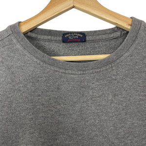 Paul and Shark Grey Crew Neck Sweater - Large (L) PTP 20.5"