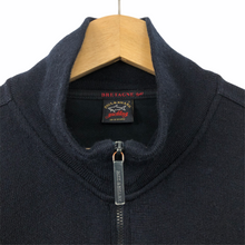 Load image into Gallery viewer, Vintage Paul and Shark Navy Bretagne Full Zip - Large (L) PTP 24.5&quot;
