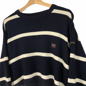 Vintage Paul and Shark Striped Bretagne Sweater - Double Extra Large (XXL) PTP 27"