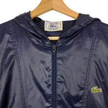 Load image into Gallery viewer, Vintage Dark Navy Lacoste Izod Half Zip Cagoule - Extra Large (XL) PTP 26.75&quot;
