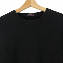 Load image into Gallery viewer, Paul and Shark Black Crew Neck Sweater - Medium (M) PTP 20.5&quot;
