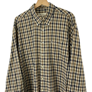 Aquascutum House Check Long Sleeved Shirt - Extra Large (XL) PTP 25.75"