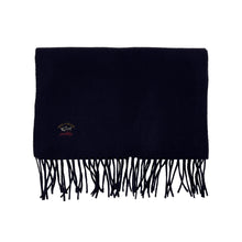 Load image into Gallery viewer, Paul and Shark Navy 100% Pure New Wool Scarf - One Size Fits All
