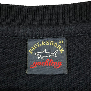 Paul and Shark Navy Crew Neck Sweater - Extra Large (XL) PTP 23.5"