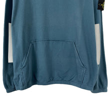 Load image into Gallery viewer, Stone Island Blue Reflective Crew Neck Sweater - Double Extra Large (XXL) PTP 25.75&quot;
