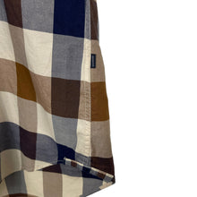 Load image into Gallery viewer, Aquascutum Block Check Long Sleeved Shirt - Medium (M) PTP 20.5&quot;
