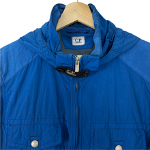 Load image into Gallery viewer, C.P Company Blue Multi Pocket Nysack Goggle Jacket - 54 PTP 23.5&quot;
