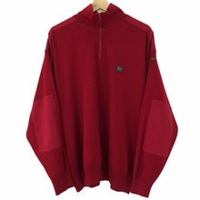 Load image into Gallery viewer, Paul and Shark Red Bretagne Half Zip Pullover - Extra Large (XL) PTP 26.5&quot;
