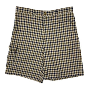 Aquascutum House Check Cargo Shorts - W 36"