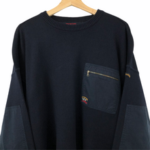 Load image into Gallery viewer, Vintage Paul and Shark Dk Navy Bretagne Sweater - Large (L) PTP 24.5&quot;
