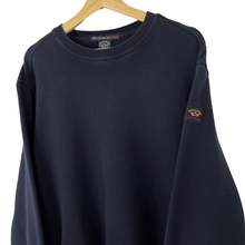 Load image into Gallery viewer, Paul and Shark Navy Crew Neck Sweater - Large (L) PTP 25.25&quot;
