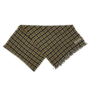 Aquascutum Classic House Check 100% Wool Scarf - One Size Fits All