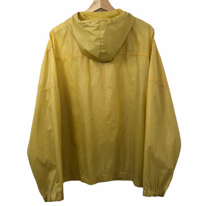 Vintage Yellow Lacoste Izod Half Zip Cagoule - Large (L) PTP 25.5"