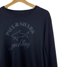 Load image into Gallery viewer, Paul and Shark Navy Crew Neck Sweater - Double Extra Large (XXL) PTP 22&quot;
