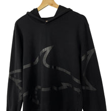 Load image into Gallery viewer, Paul and Shark Black Graphic Logo Hoody - Large (L) PTP 22&quot;
